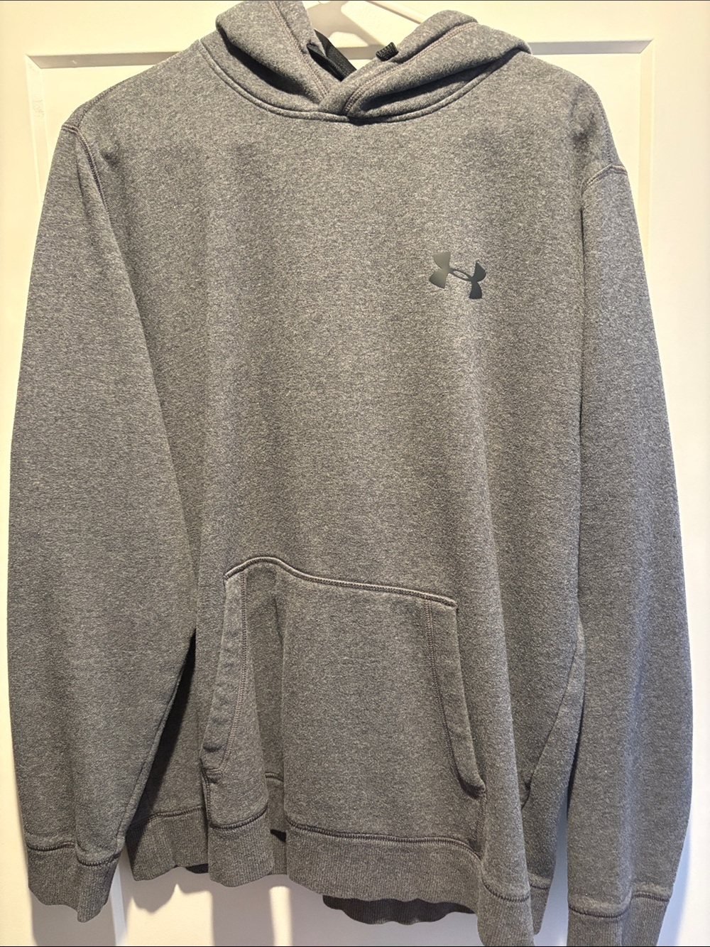 Under Armour Heather Gray Pullover Hoodie